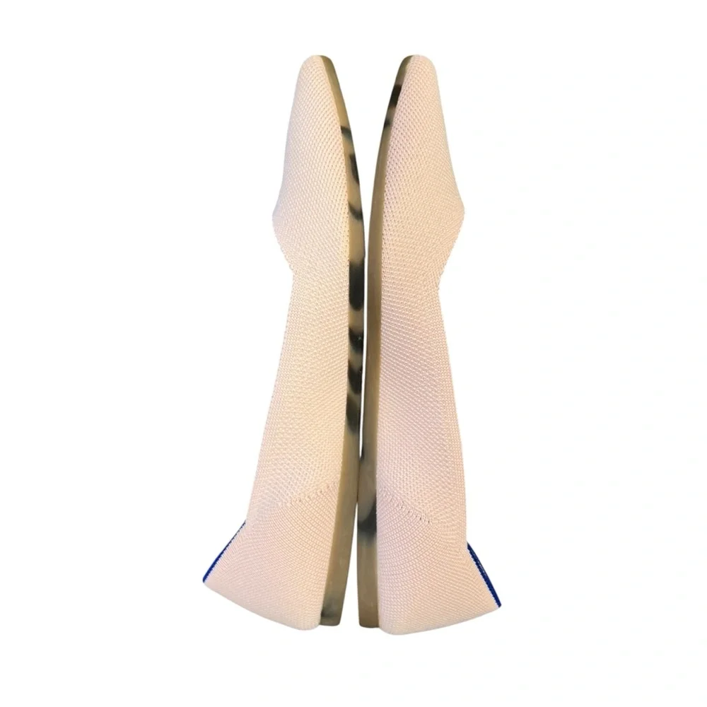 ROTHY’s The Point Ballet Flat Blush Light Pink Women’s Size 8 | Tortoise Shell - Picture 5 of 9